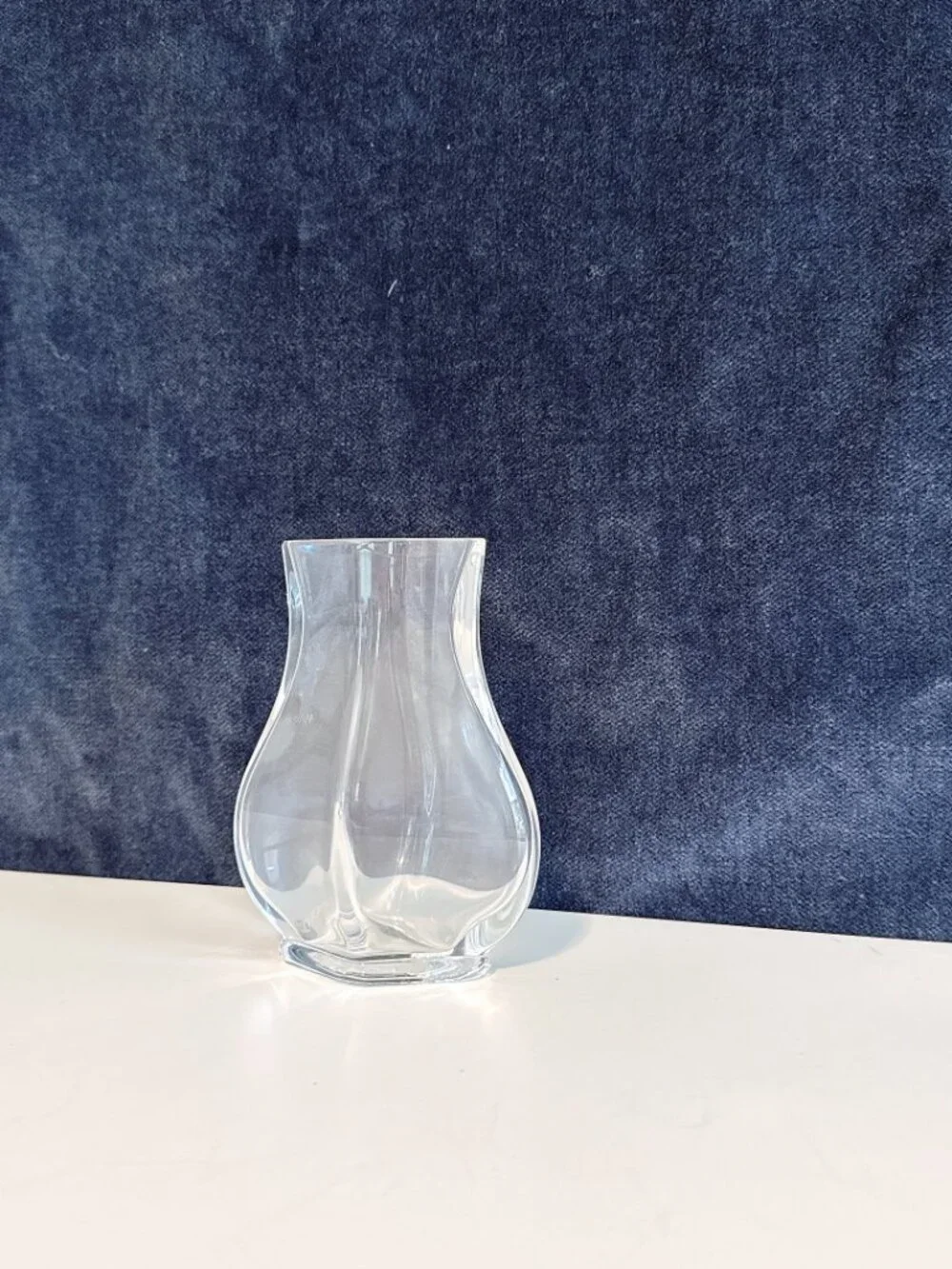 BACCARAT CRYSTAL VASE LILAS PATTERN- MULTISIDED LIP AND BASE - 5